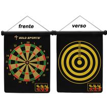 Jogo dardo Gold Sports 15" magnético c/06 setas Jogo dardo Gold Sports 15" magnético c/06 setas