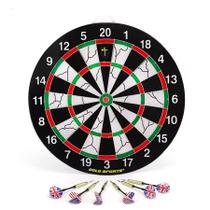 Jogo Dardo Gold Sports 17" Pro c/6 setas 18g Jogo Dardo Gold Sports 17" Pro c/6 setas 18g