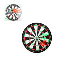 Jogo Dardos Dupla Face Tiro Alvo Ponta 40cm Com 6 Dardos