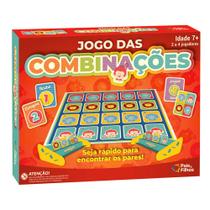 Jogo das Combinações Brinquedo Infantil Educativo