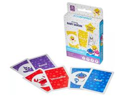 Jogo Das Cores Baby Shark Copag Baralho Infantil Pinkfong