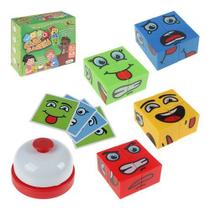 Jogo Das Faces Diversas Combinações Brinquedo Educativo Cube