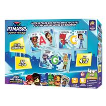 Jogo das Letras Infantil Educativo PJ Masks Mimo Toys - 2502