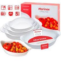 Jogo De 03 Assadeiras Opaline Oval - Marinex Opaline