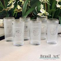 Jogo de 06 Copos Altos Parides 350ml
