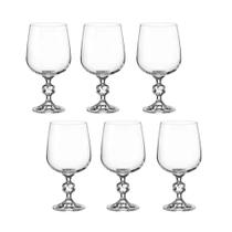 Jogo de 06 Taças Cristal Claudia/Sterna 230ml - Bohemia - ETILUX