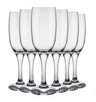 Jogo De 06 Taças de Vidro Champanhe Nadir Windsor 210ml