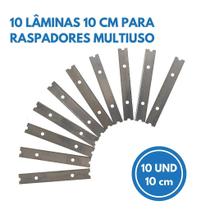Jogo de 10 Lâminas para Raspador Multiuso de 10 cm