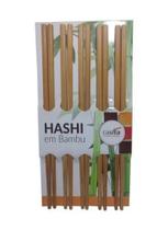 Jogo de 10 Pares Hashi de Bambú