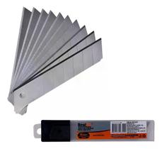 Jogo de 10 pcs 18mm laminas para estilete - bfh1547 - bestfer