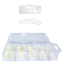 Jogo De 100 Tips Quadrada Na Caixinha Para Unhas Postiças Jogo De 100 Tips Quadrada Na Caixinha Para Unhas Postiças