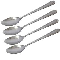Jogo De 12 Colheres De Sopa Aço Inox Top Pra Cozinha Casa Ap