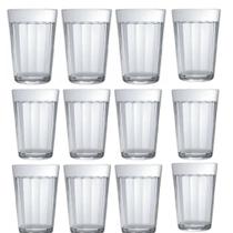 Jogo de 12 Copos de Vidro Americano 325ML Jogo de 12 Copos de Vidro Americano 325ML