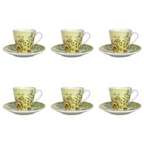 Jogo De 12 Peças Dynasty P/ Cafe Field Mood Coffe 90Ml 28211 Jogo De 12 Peças Dynasty P/ Cafe Field Mood Coffe 90Ml 28211