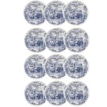 Jogo de 12 Pratos Fundos Biona Oxford Cena Inglesa 22cm Jogo de 12 Pratos Fundos Biona Oxford Cena Inglesa 22cm