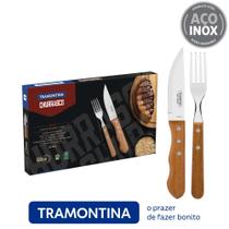 Jogo de 12 Talheres Dynamic para Churrasco em Aço Inox - Tramontina