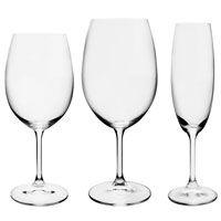 Jogo de 18 taças Anna Cristal 6x(220/450/580ml) -Bohemia Jogo de 18 taças Anna Cristal 6x(220/450/580ml) -Bohemia