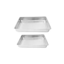Jogo De 2 Assadeiras Formas Retangulares Para Bolo Torta Doces Pão Jogo De 2 Assadeiras Formas Retangulares Para Bolo Torta Doces Pão