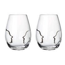 Jogo de 2 Copos em Cristal 580ml Jogo de 2 Copos em Cristal 580ml