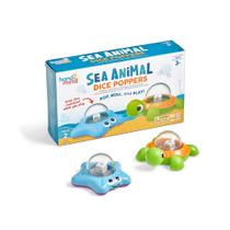 Jogo de 2 Dados Poppers Sea Animals hand2mind - Matemática para Crianças