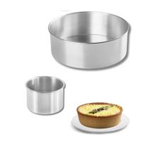 Jogo de 2 formas alta torta bolo alumínio n14 n20 resistente - No Limite Jogo de 2 formas alta torta bolo alumínio n14 n20 resistente - No Limite