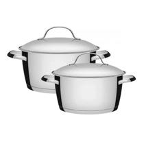 Jogo de 2 peças Allegra em Aço Inox Tramontina Jogo de 2 peças Allegra em Aço Inox Tramontina