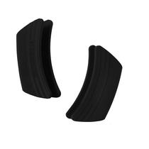 Jogo de 2 Peças de Silicone para Panelas Le Creuset - Preto - 5 x 2,5 cm