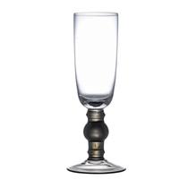 Jogo de 2 taças Champanhe Joie de Vivre Vidro Fumê 190ml -Fracalanza