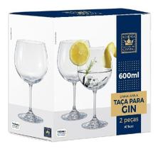 Jogo de 2 tacas para gin tonica Gastro em cristal ecologico 570ml A20,5cm Jogo de 2 tacas para gin tonica Gastro em cristal ecologico 570ml A20,5cm