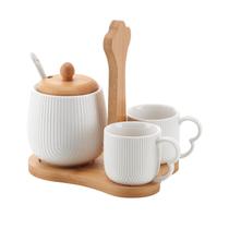 Jogo De 2 Xícaras Café 90ml e Açucareiro Oásis Hauskraft