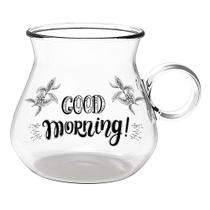 Jogo de 2 xicaras Coffee Time Borossilicato 350ml -Dynasty Jogo de 2 xicaras Coffee Time Borossilicato 350ml -Dynasty