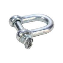 Jogo De 25 Manilha Reta Com Pino Roscado Starfer 1/2