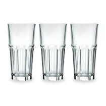 Jogo De 3 Copos Lumina Long Drink 340ml - Ad C/3uni
