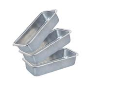 Jogo De 3 Forma De Pão Assadeira Para Bolo Inglês Bolo Cuca Gelo N 3 De 31 cm Alumínio Polido IF 35 Jogo De 3 Forma De Pão Assadeira Para Bolo Inglês Bolo Cuca Gelo N 3 De 31 cm Alumínio Polido IF 35