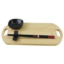 Jogo de 3 pecas para sushi em bambu L33xP18xA4cm - Dynasty