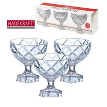 Jogo De 3 Taças 9cm Pineapple Haüskraft 170ml Reforçada Jogo De 3 Taças 9cm Pineapple Haüskraft 170ml Reforçada