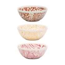 Jogo de 3 Tigelas Bowl 16 Cm Sortido Zoo Ceramica Oxford Jogo de 3 Tigelas Bowl 16 Cm Sortido Zoo Ceramica Oxford