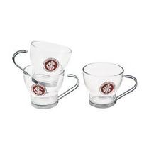 Jogo de 3 xícaras de vidro 160ml - internacional