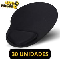 Jogo de 30 UN Mouse Pad Sortido Ergonomico Com Apoio de Pulso Confortavel Para Escritorio Home Office Gamer - Proteloja