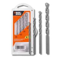 Jogo de 4 Brocas para Concreto - Black Decker Jogo de 4 Brocas para Concreto - Black Decker