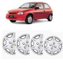 Jogo De 4 Calota Gm Corsa Wind 2000 Aro 13 Prata 4un Cb2001pta Com Emblema Jogo De 4 Calota Gm Corsa Wind 2000 Aro 13 Prata 4un Cb2001pta Com Emblema