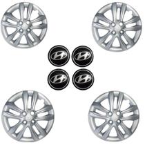 Jogo de 4 Calotas Hyundai Hb20 Aro 14 Hatch/sedan 16/18 Cb4003pta Jogo de 4 Calotas Hyundai Hb20 Aro 14 Hatch/sedan 16/18 Cb4003pta