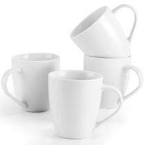 Jogo de 4 Canecas de Café Mfacoy 470 ml em Cerâmica e Porcelana