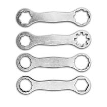 Jogo de 4 Chaves Kit 8 Ferramentas Para Bicicleta Compatíveis com Várias Suspensões Jogo de 4 Chaves Kit 8 Ferramentas Para Bicicleta Compatíveis com Várias Suspensões