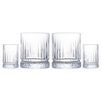 Jogo de 4 copos baixos Elysia em vidro 355ml -Pasabahce Jogo de 4 copos baixos Elysia em vidro 355ml -Pasabahce