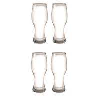 Jogo de 4 Copos Munich cerveja Chopp Pilsen 437Ml