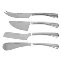 Jogo De 4 Facas Para Queijo Em Aço Inox Lorraine Fracalanza Jogo De 4 Facas Para Queijo Em Aço Inox Lorraine Fracalanza