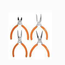 Jogo de 4 mini alicates bestfer 4.5" profissional