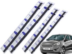 Jogo de 4 Pestanas Externas DIANTEIRO / TRASEIRO Novo Ka Hatch e Sedan 2015 a 2022 Original Ford