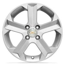 Jogo de 4 Rodas Gm Agile Aro 14 Zunky Prata ZK290